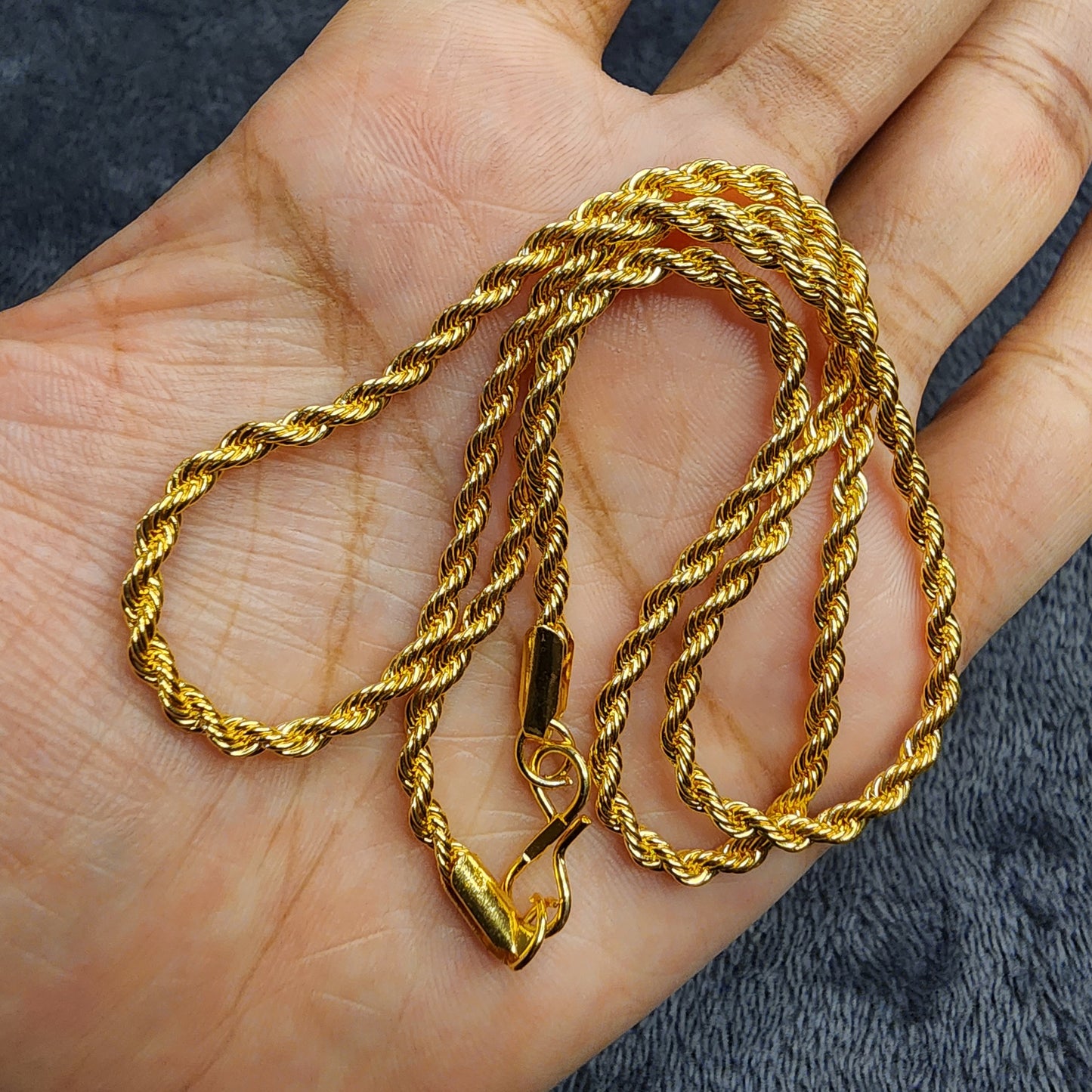 Premium Stainless Steel Rope Chain – Men & Women