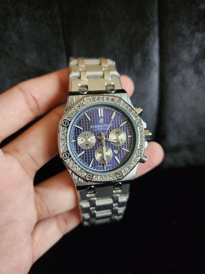Audemars Piguet - Diamond Bezel - Blue