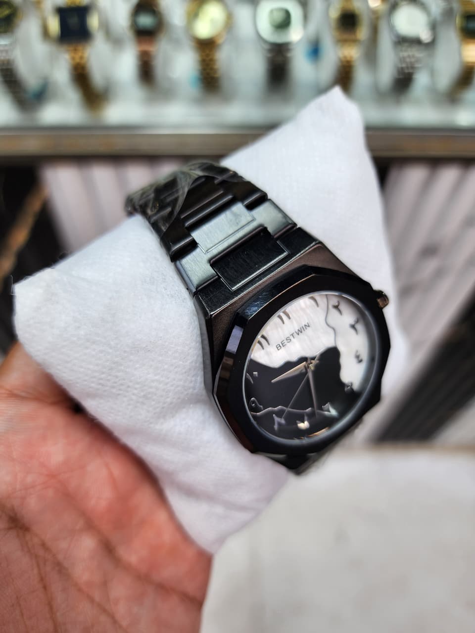 Bestwin Marbel Dial - Black