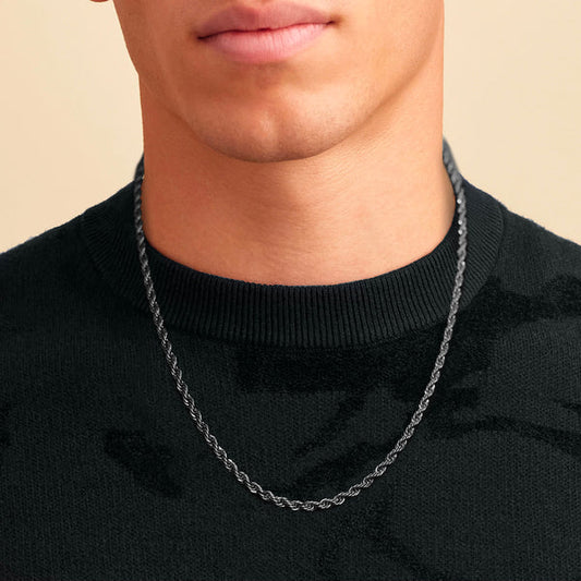 Rope Silver Chain